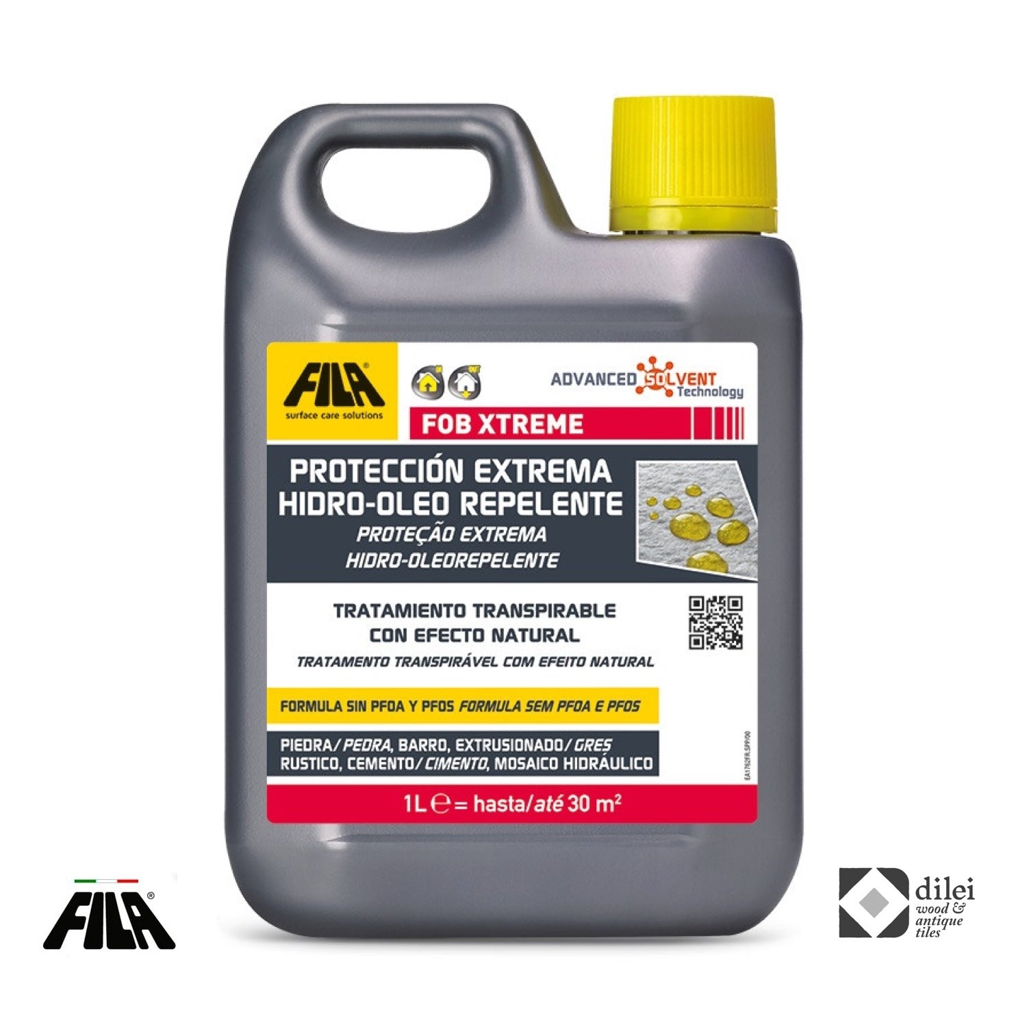 Protector extremo para baldosas hidro-oleo repelente