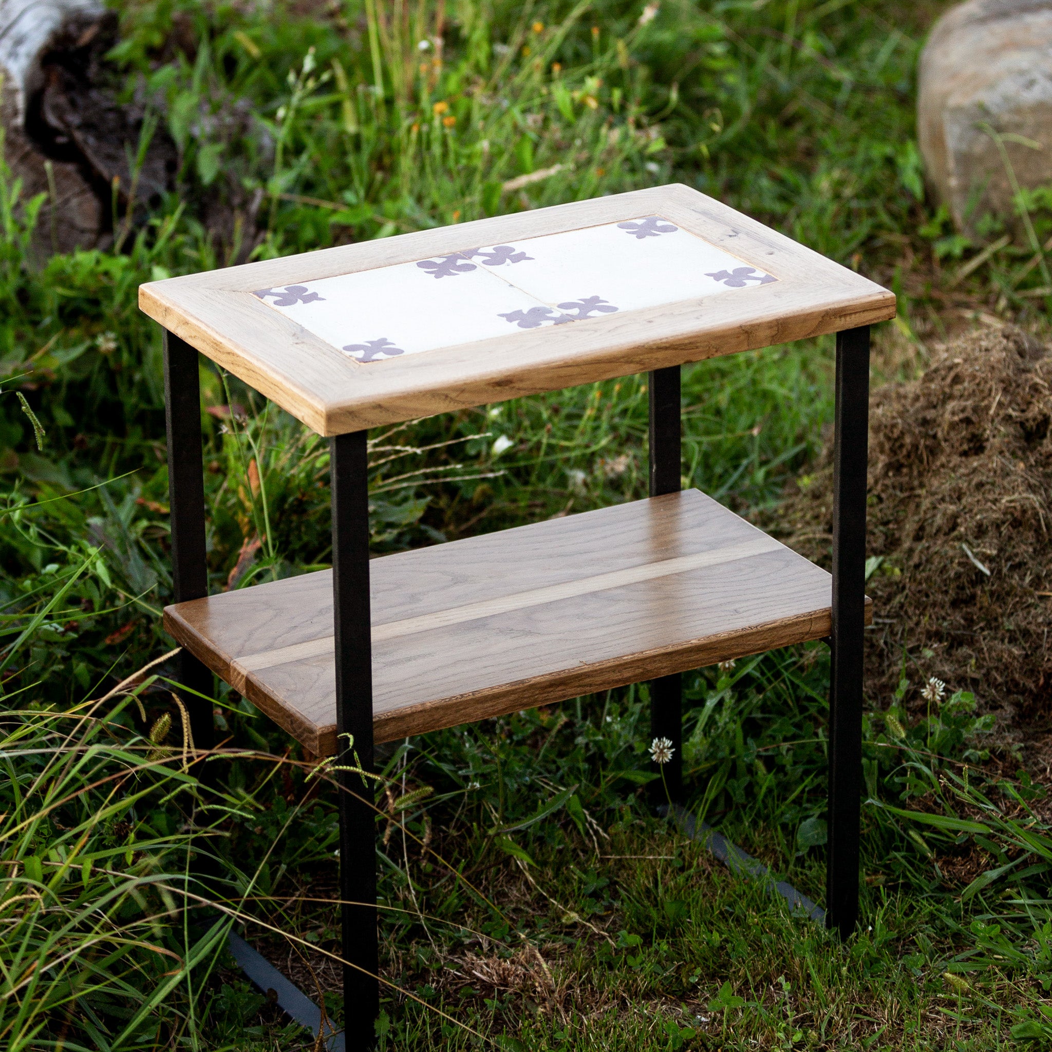 Mesa auxiliar GERTU · Trébol · N · 55x35
